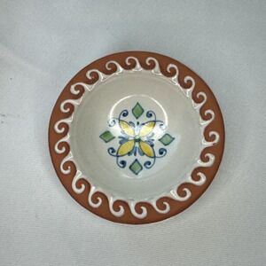 Hand Painted‎ Ceramic 3.5 Inch Bowl Made in Italy